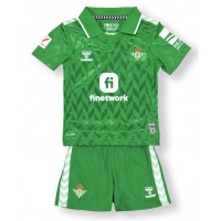 Camisa de Futebol Real Betis Equipamento Secundário Infantil 2023-24 Manga Curta (+ Calças curtas)